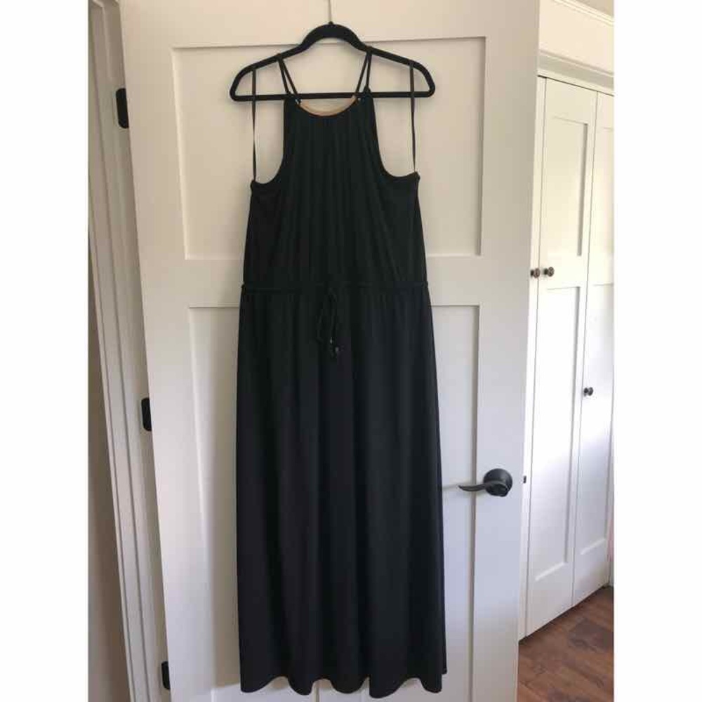 Black Halter Maxi Dress